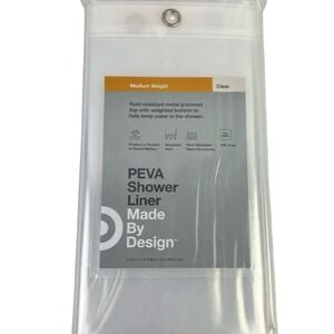 Made By Design Transparent PEVA Shower‎ Liner